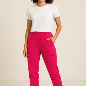 Calça rosa jogger (Lia)
