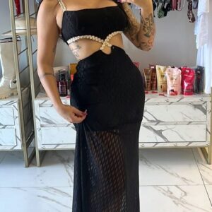 Vestido Serena preto