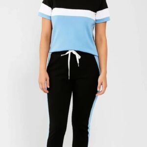 Conjunto Poliéster calça e blusa